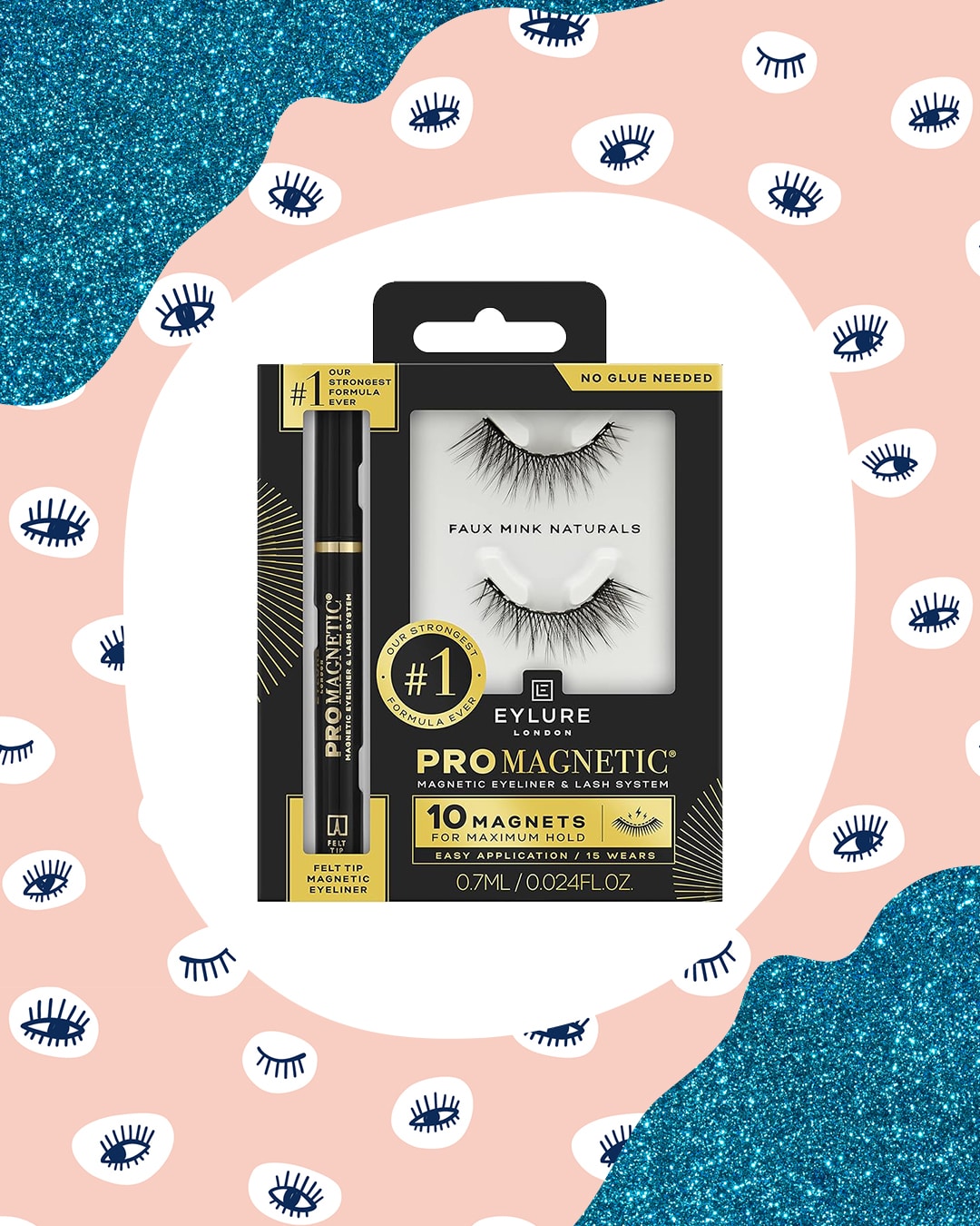 Eylure pro-magnetic faux mink flare kit