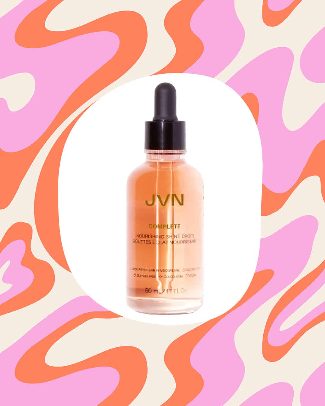 JVN Complete Nourishing Hair Oil Shine Drops