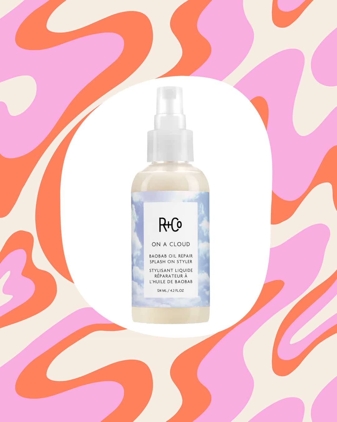 R+Co On A Cloud Baobab Oil Repair Splash-On Styler