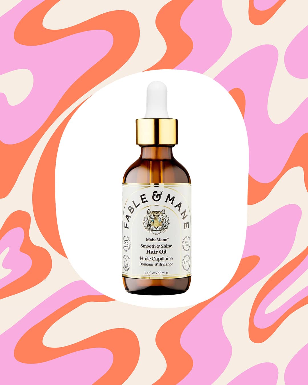 Fable & Mane MahaMane Smooth & Shine Hair Oil