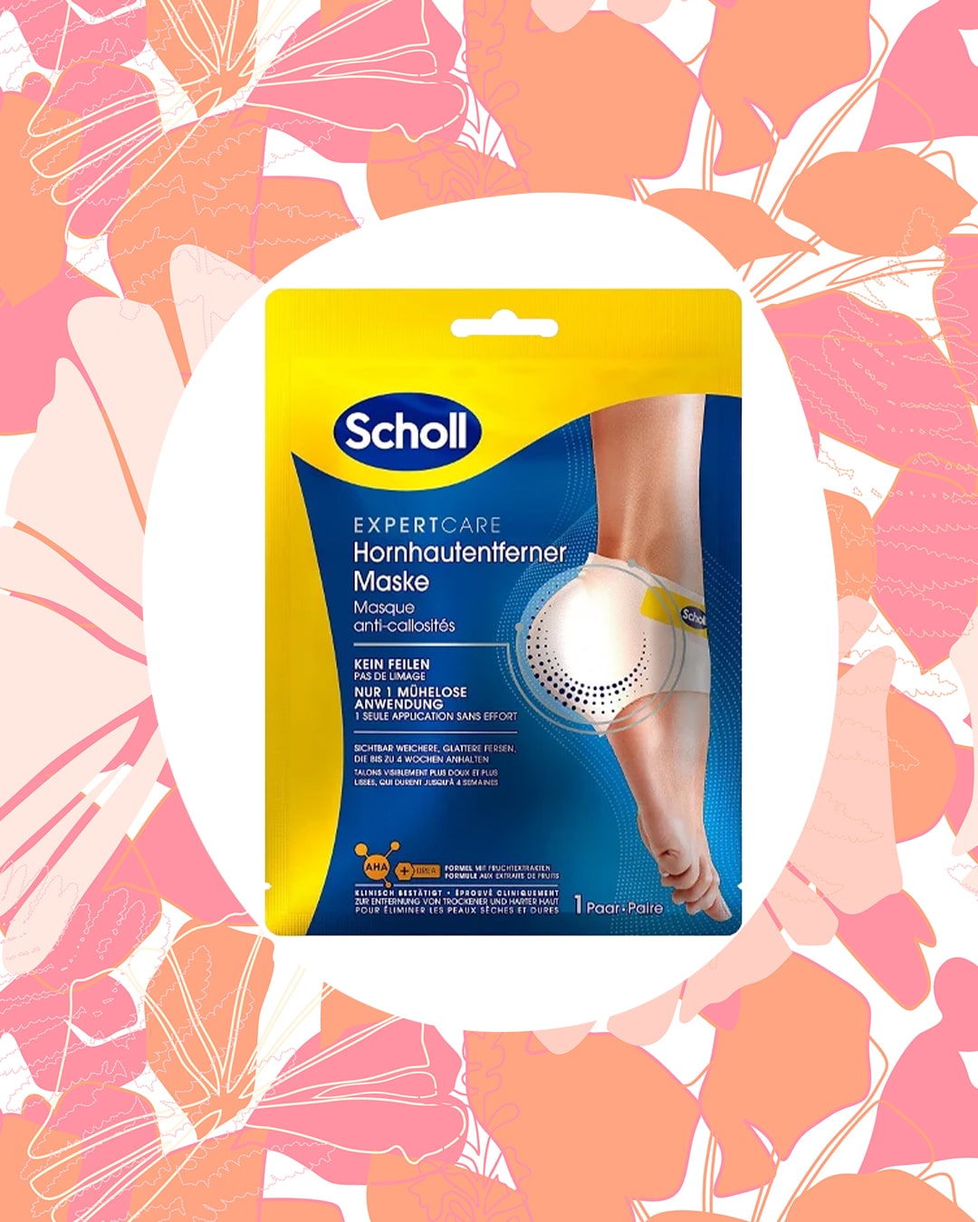 Scholl Expert Care Exfoliating Heel Peel Mask