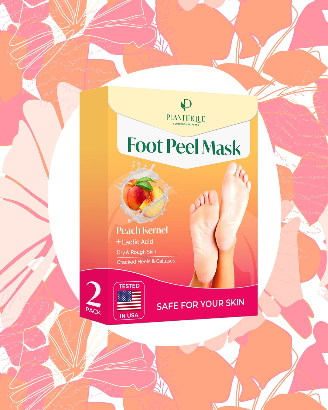 Plantifique Natural Superfoods Foot Peel Mask