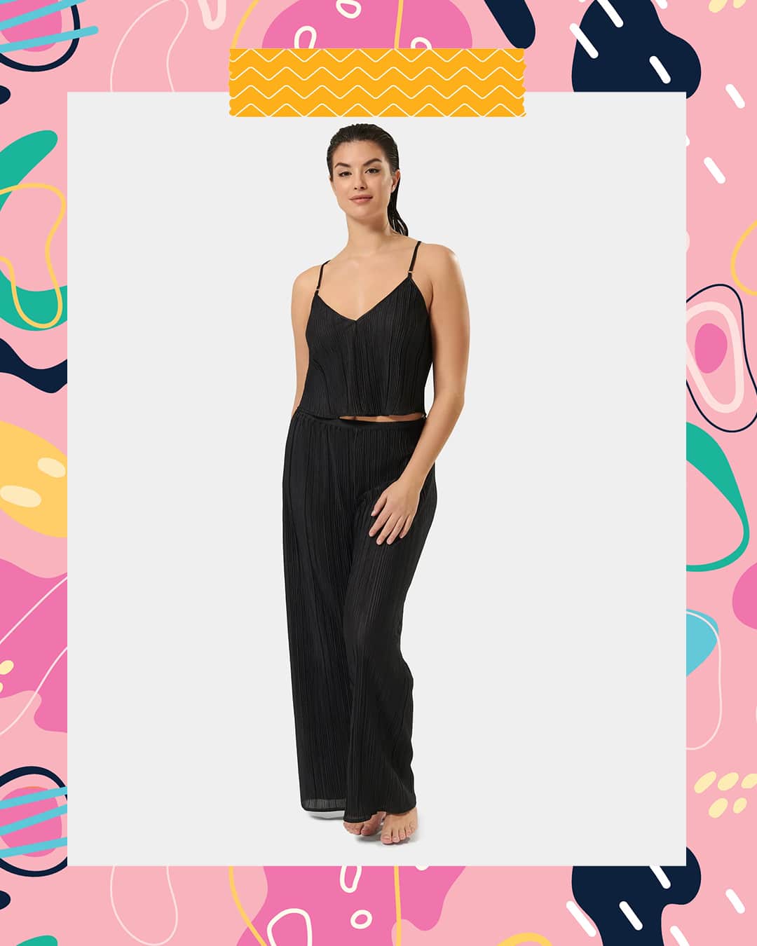 Neeson Cami and Trouser Set
