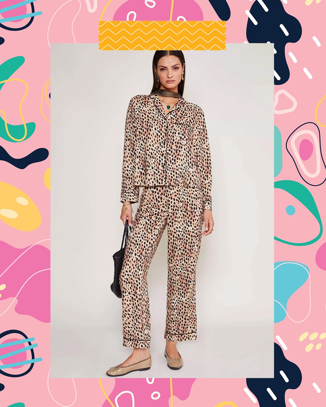 Leopard Print Austin Classic Pyjama Set