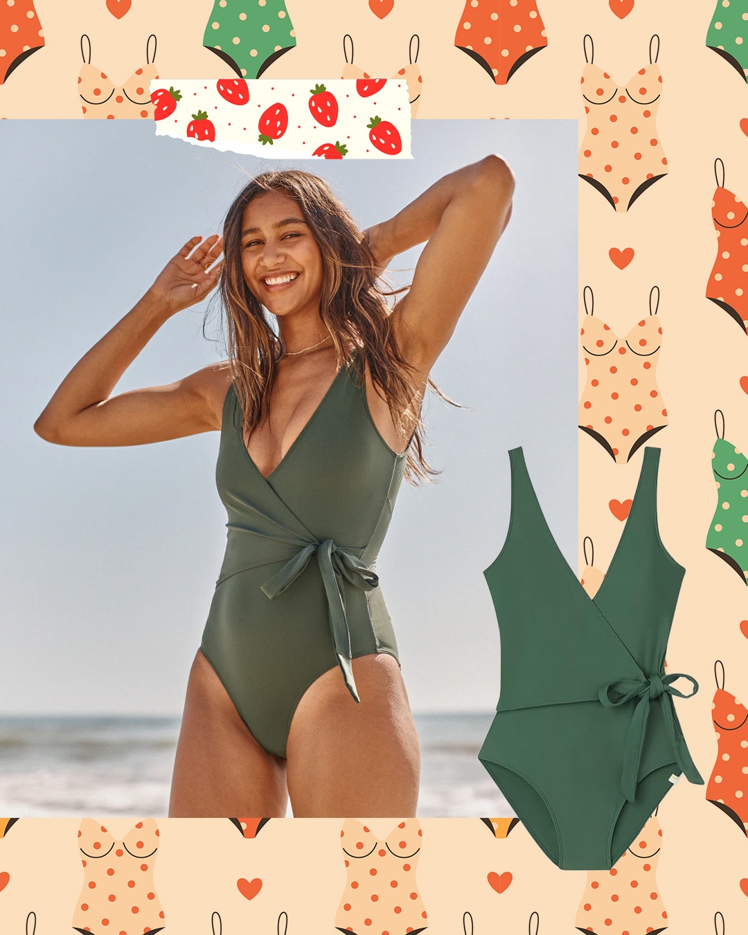 Summersalt Perfect Wrap One-Piece