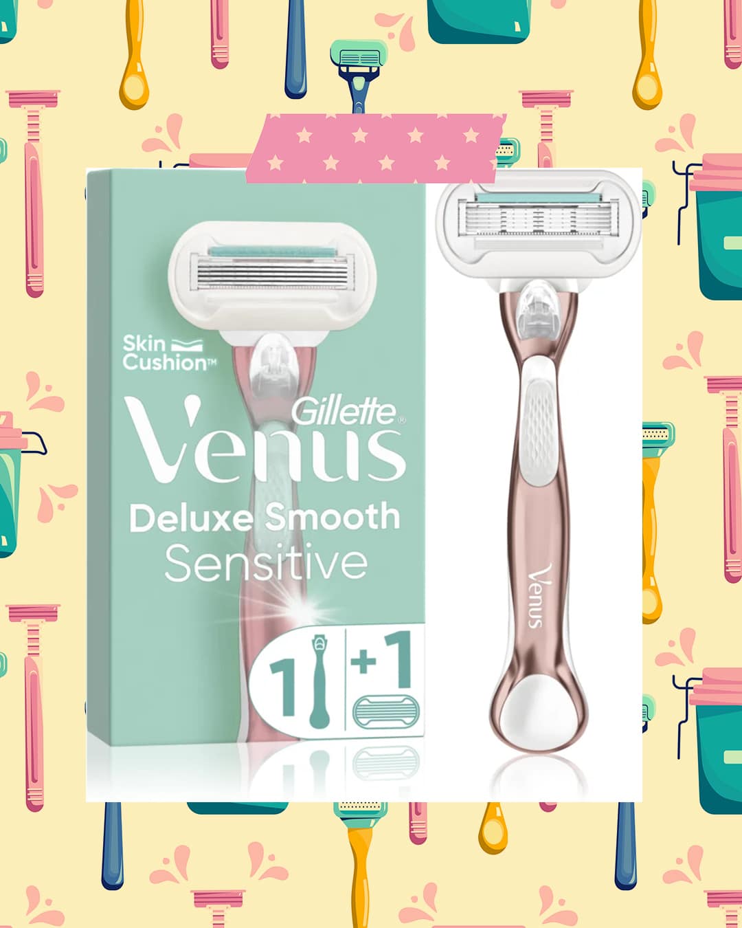 Gillette Venus Deluxe Smooth Sensitive Women's Razor