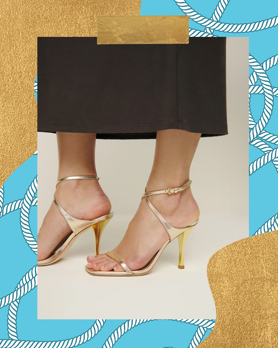 Reformation Angelina Heeled Sandal