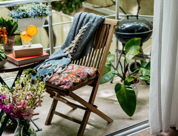 Alig 2 négyzetméteren is lehet ilyen balkonod! 10 stílusos pici balkon