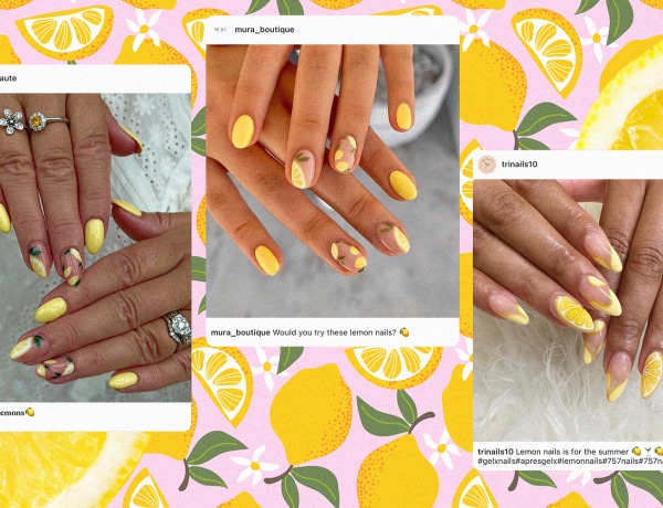 Lemon Nails: a legnyáriasabb körömtrend, amit most kipróbálhatsz