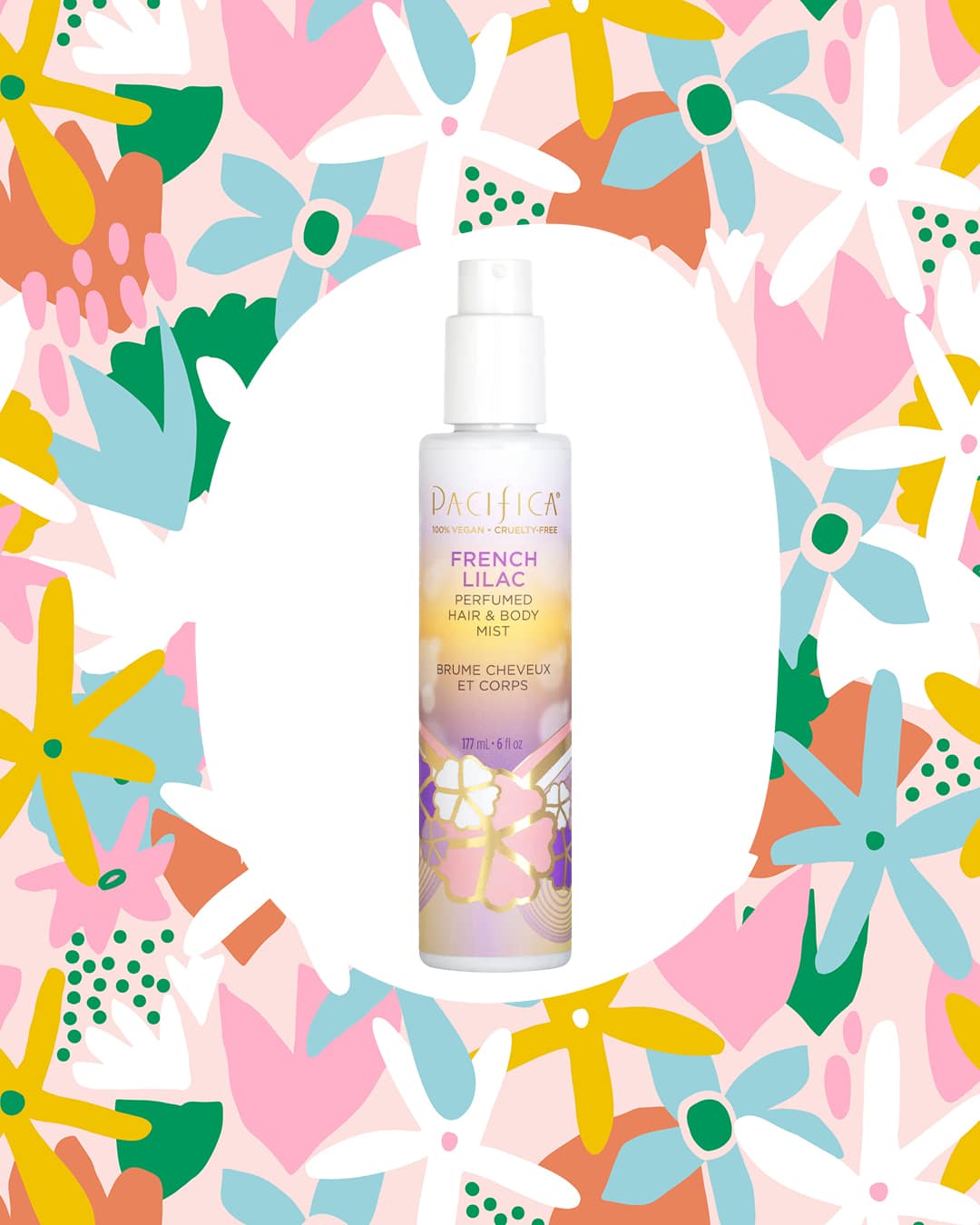Pacifica French Lilac Hair and Body Mist