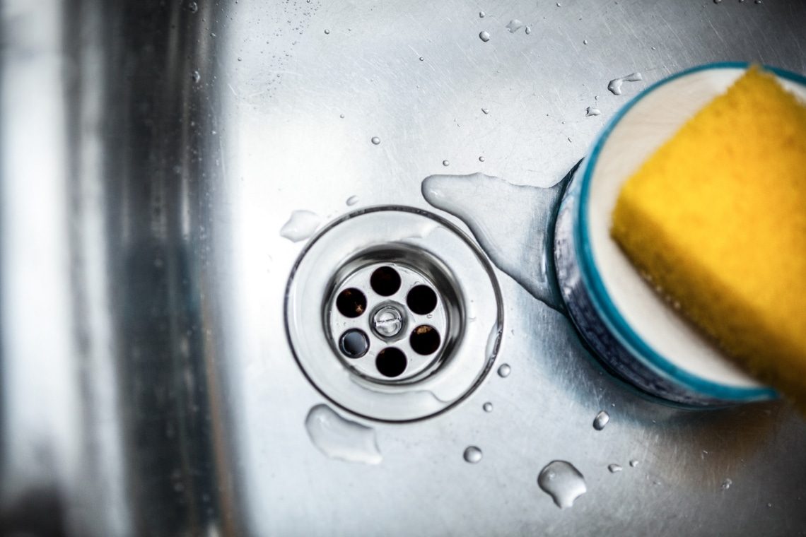 Így tisztítsd ki a lefolyót szódabikarbónával