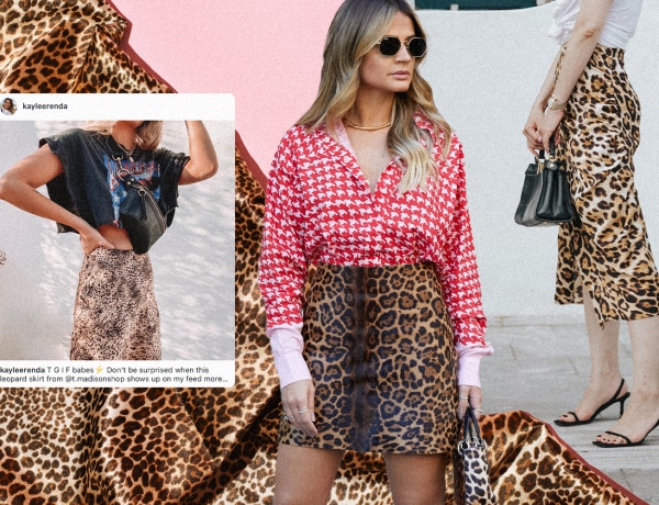 7 outfit inspiráció, ahogyan a leopárd mintás szoknyát stílusosan hordhatod