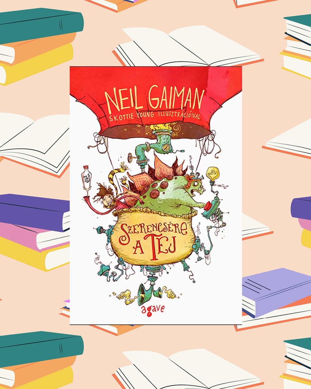 Neil Gaiman: Szerencsére a tej