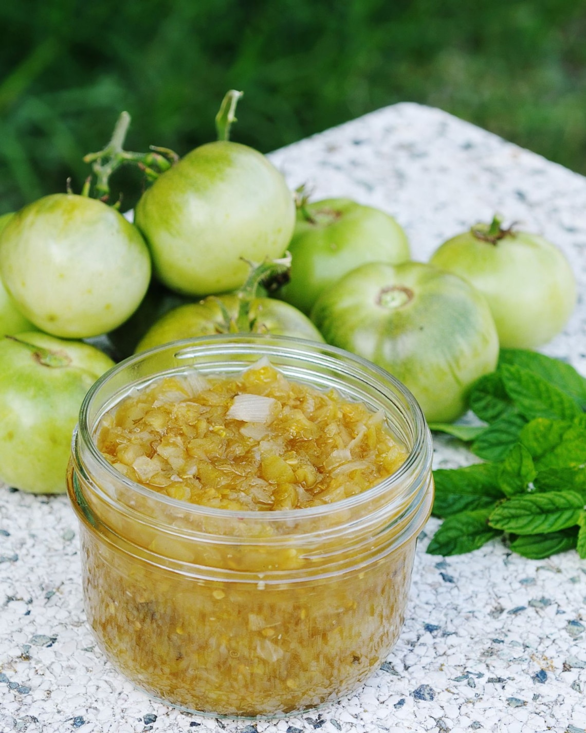 Zöld paradicsomos chili