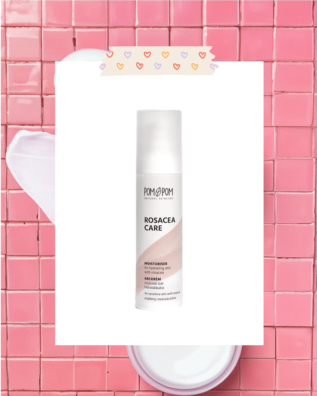 Pom-pom Rosacea Care Arckkrém