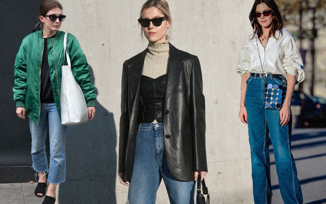 Íme 7 őszi outfit inspiráció ahogyan a bő szárú farmert viselheted 
