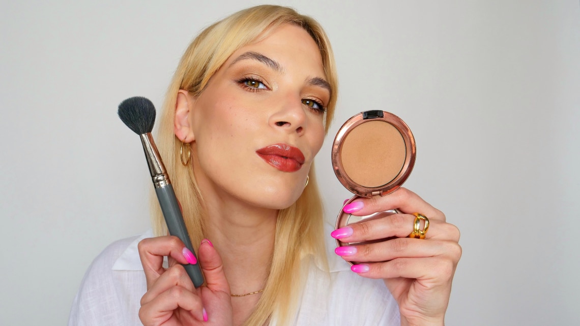 Szeptemberi napcsókolta smink – a forró estékre