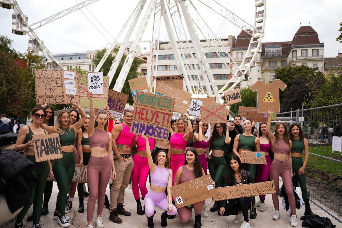 A fenntartható divat a jövőnk egyik záloga! – A FANNA és a Fashion Revolution Hungary történelmet írt csodás kezdeményezésükkel