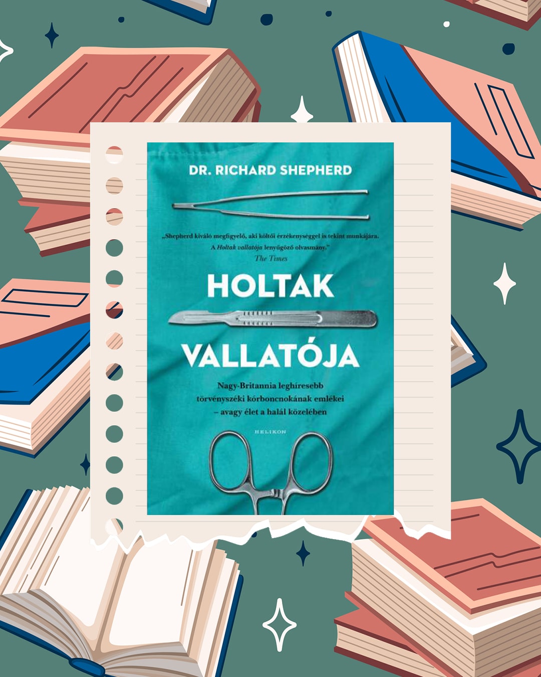 Dr. Richard Shepherd – Holtak vallatója
