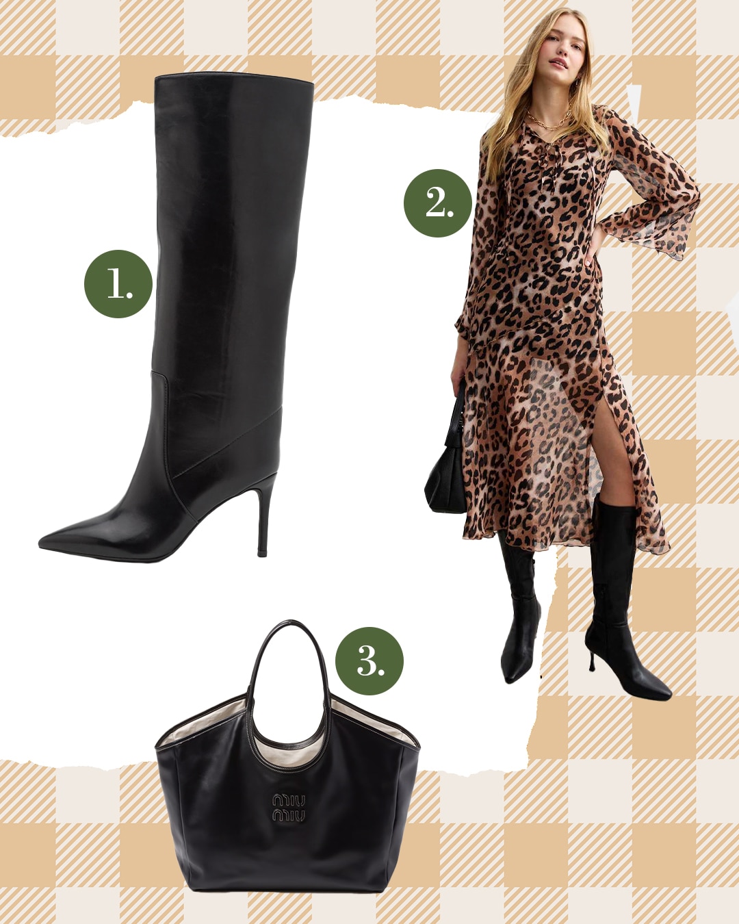 Leopárd mintás sifon ruha