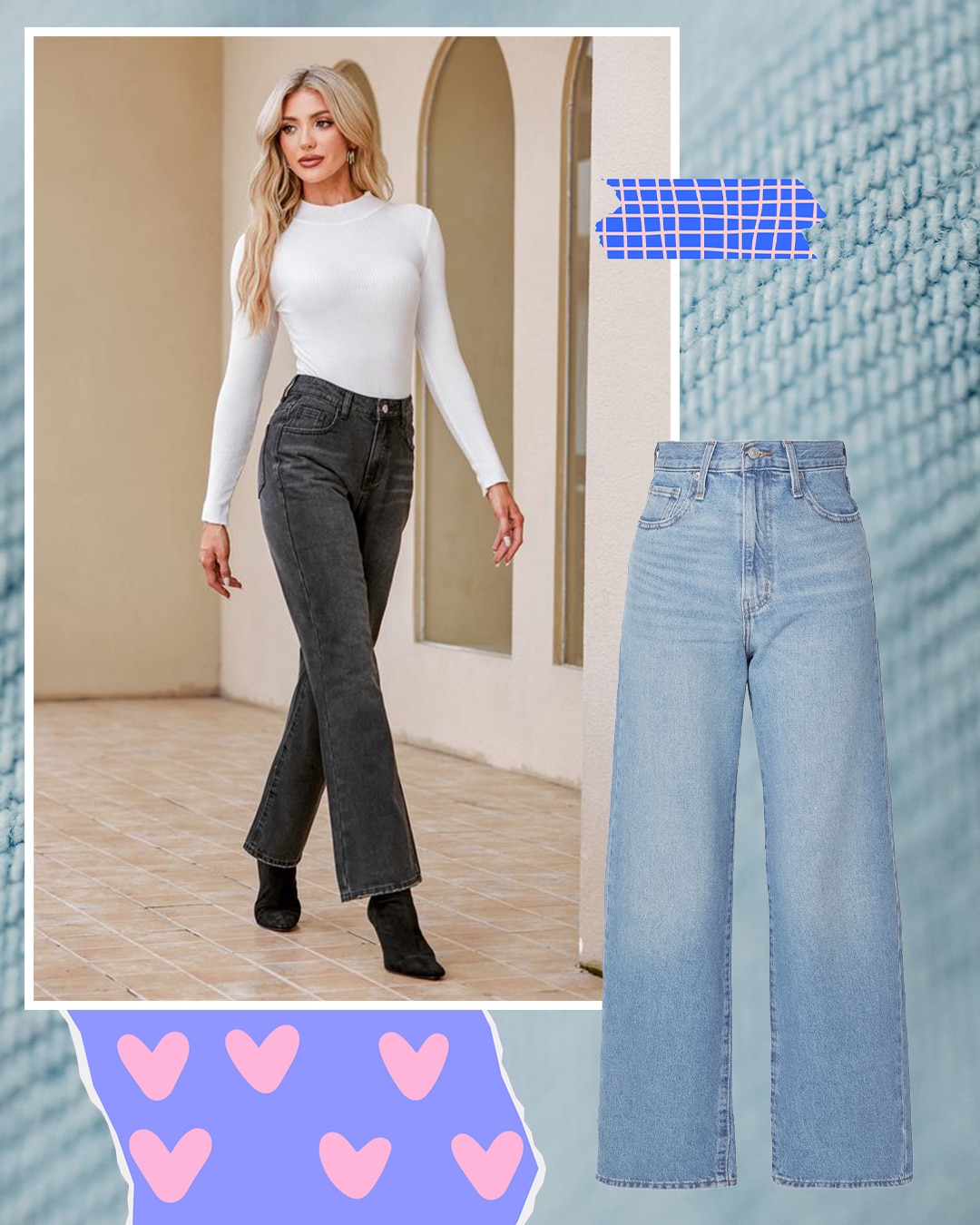 Klasszikus magas derekú