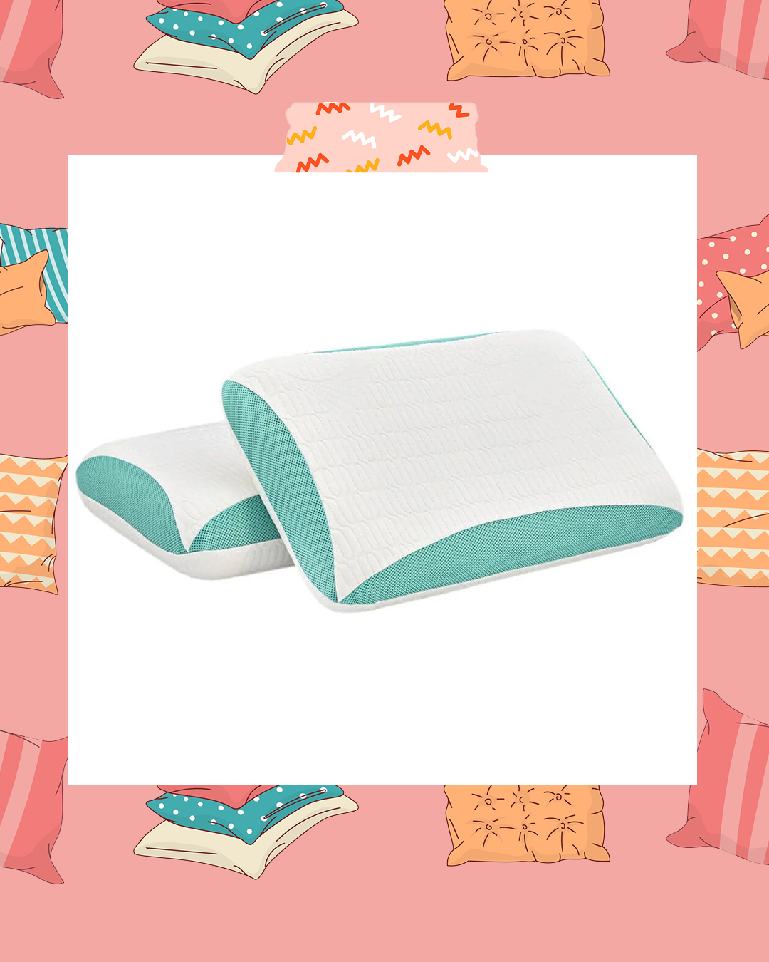 REM-Fit 500 Cool Gel Pillow