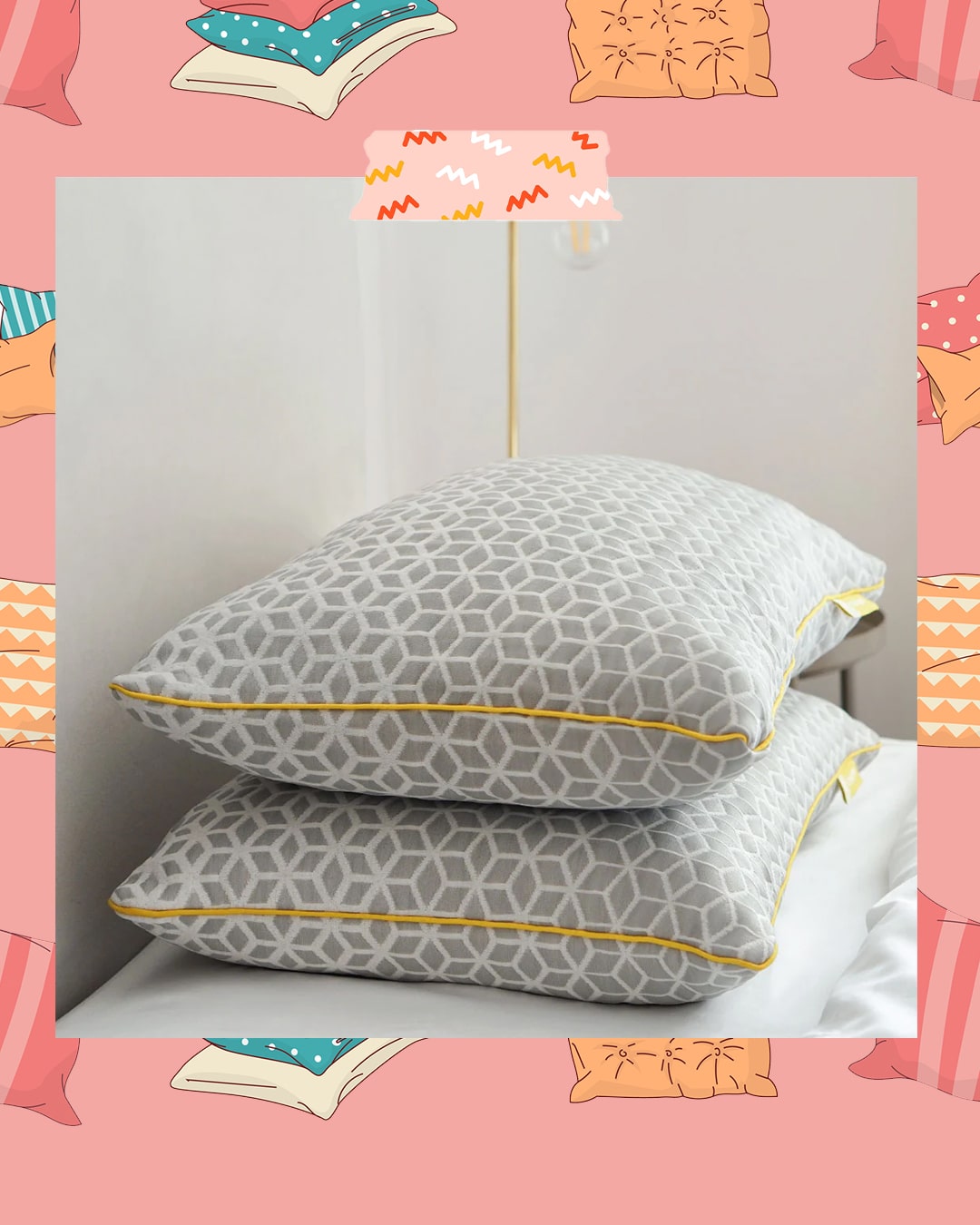 Brightr Luna Adjustable Memory Foam Pillow Bundle
