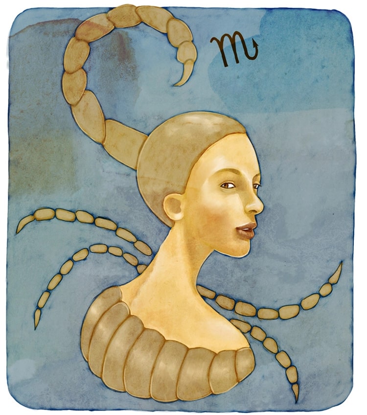 Skorpió: „Engedem, hogy ragyogjak”