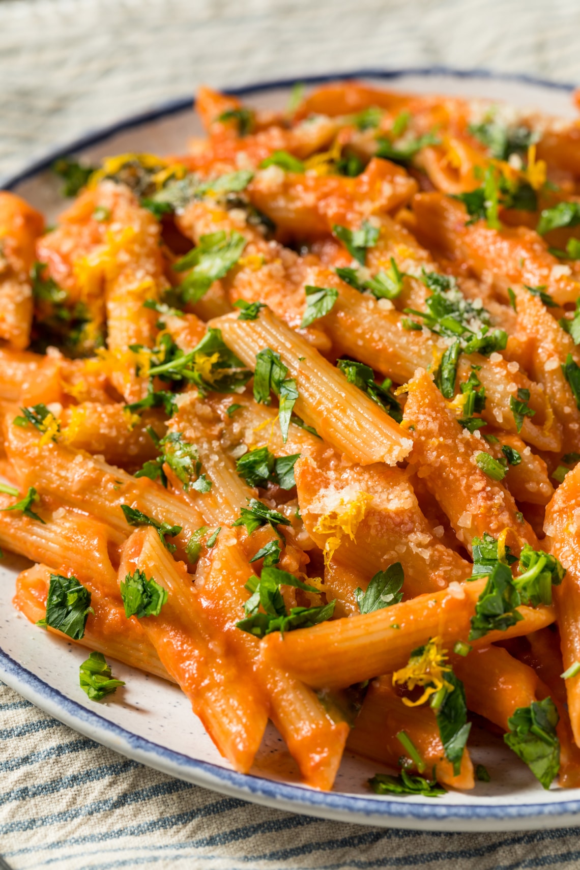 Sütőtökös penne