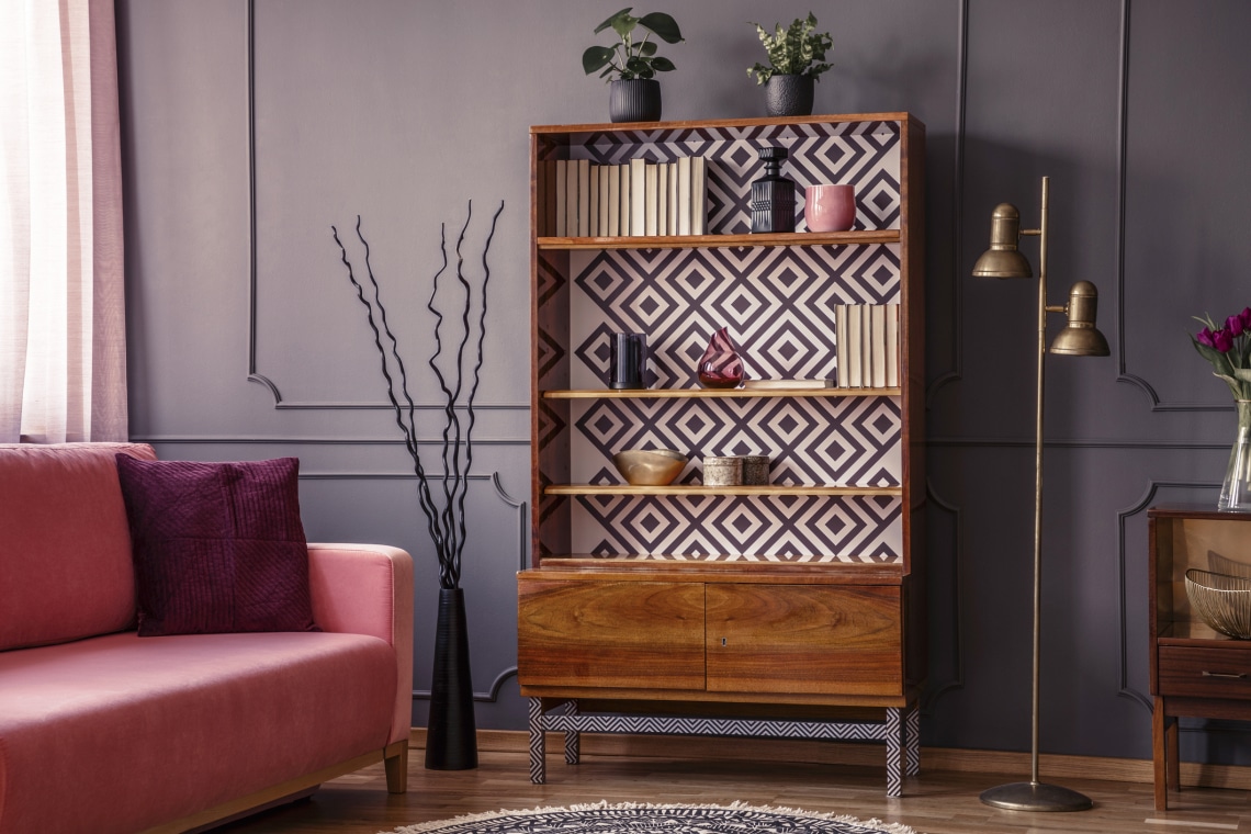 6 meglepő tapétás dekor. Nem csak a falra ragaszthatod!