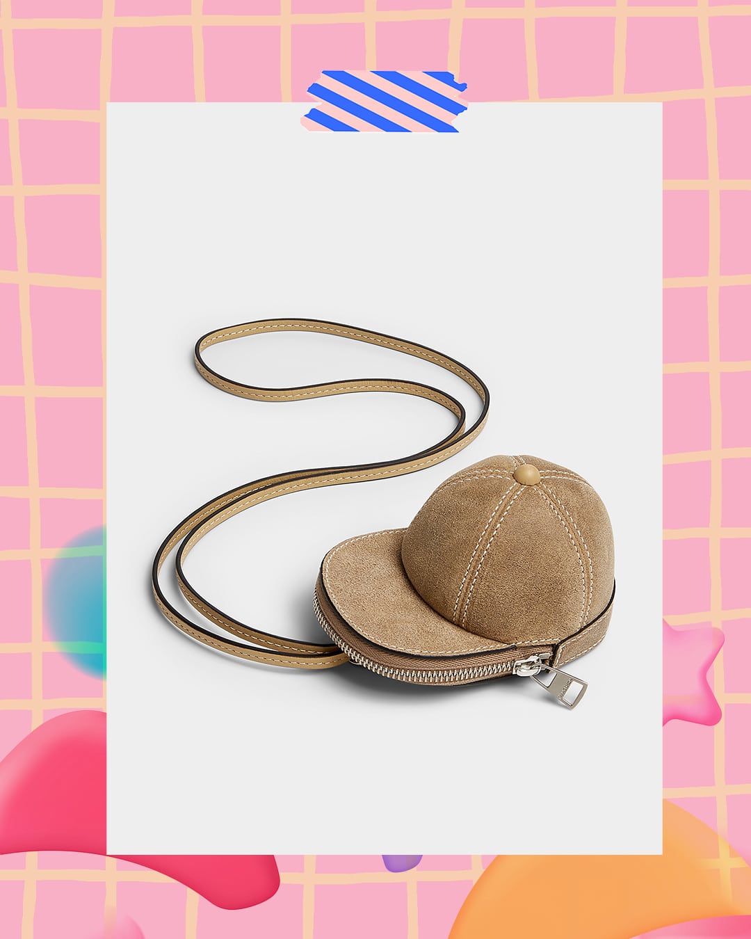 JW Anderson Suede Cap Bag