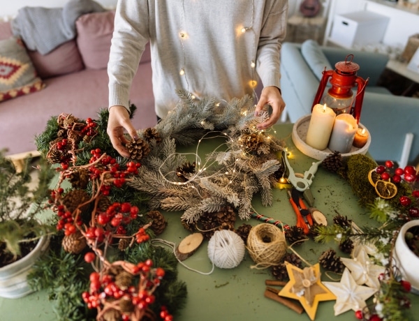 10 egyszerű DIY adventi koszorú. 5 perc alatt látványosat alkothatsz!
