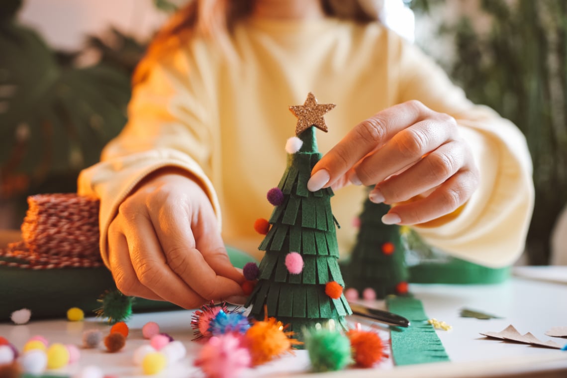 8 zseniális karácsonyi dekorötlet textilből a fenntarthatóság jegyében