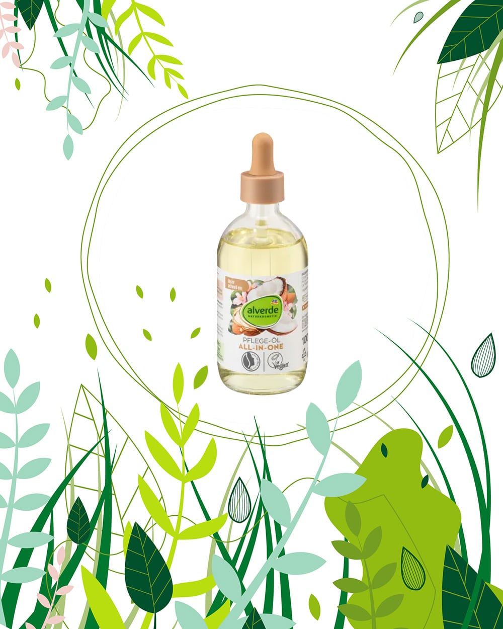 alverde All-In-One ápoló olaj