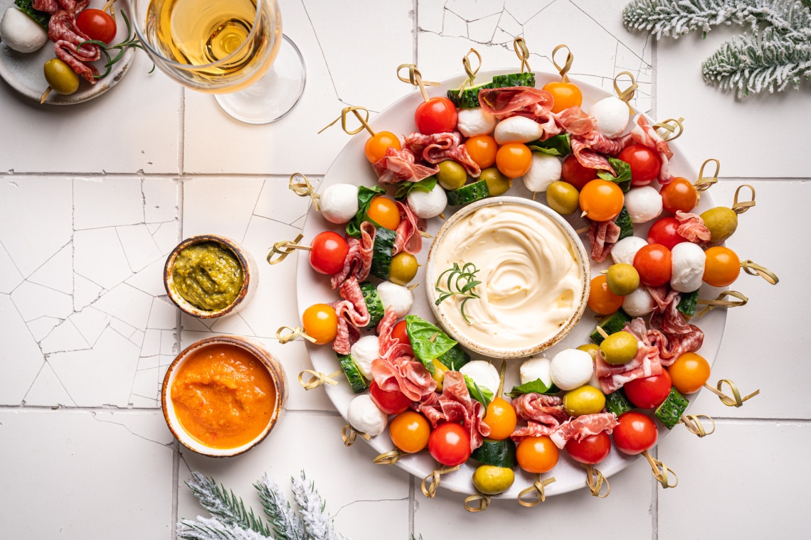 Ehető adventi koszorú: karácsonyi tálaláshoz is bevetheted