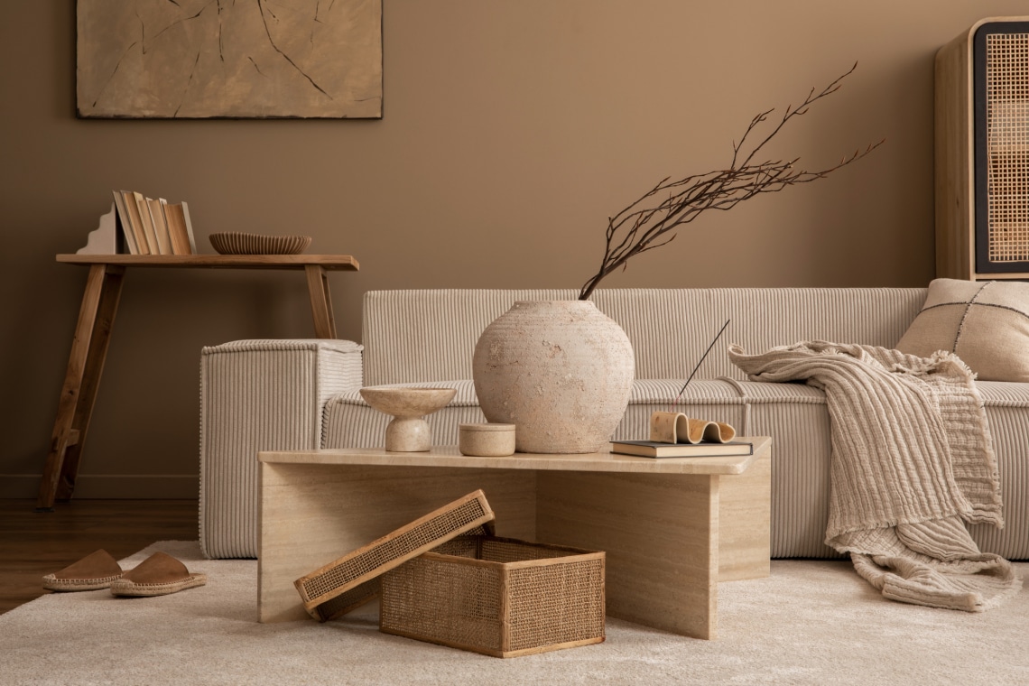 Így használd az otthonodban az év színét, a Mocha Mousse árnyalatot