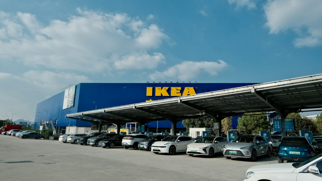Ikea vásárlók