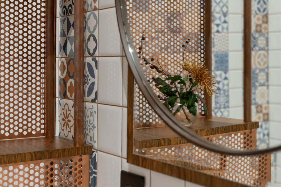 Izgalmas módszerek, ahogy a (megmaradt) csempét kisebb felületen is használhatod