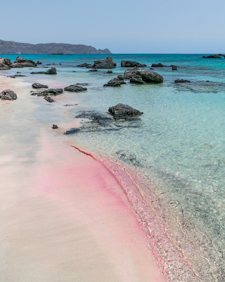 Elafonissi Beach, Kréta, Görögország
