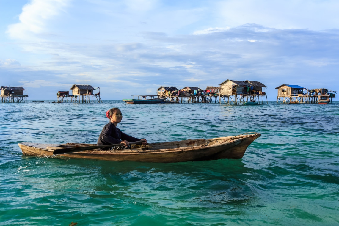 Tengeri nomádok: a Bajau népcsoport ritkán teszi be a lábát a szárazföldre