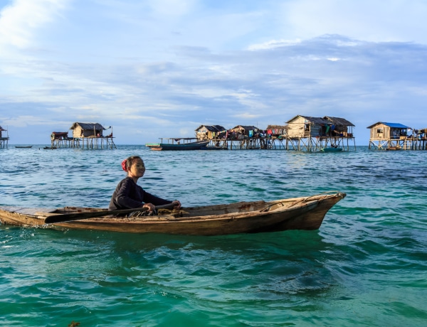 Tengeri nomádok: a Bajau népcsoport ritkán teszi be a lábát a szárazföldre