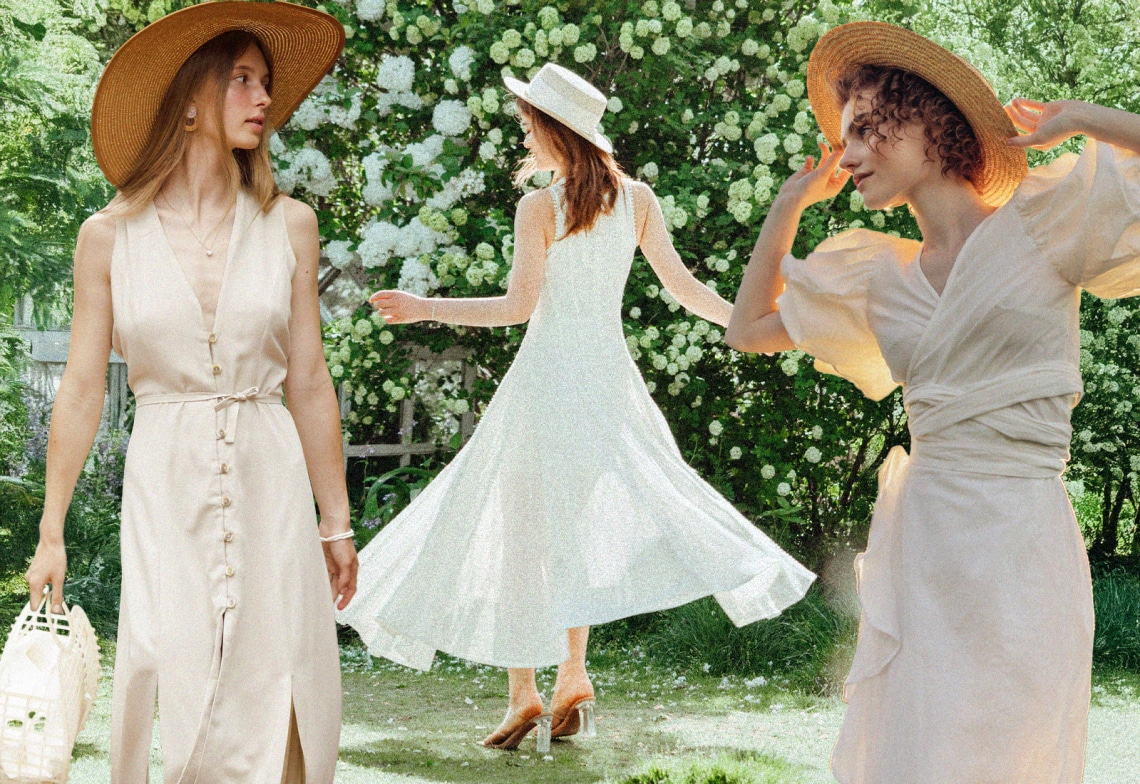 Elő a fehér midi ruháddal! 7 outfit ötlet a sokoldalú megjelenéshez