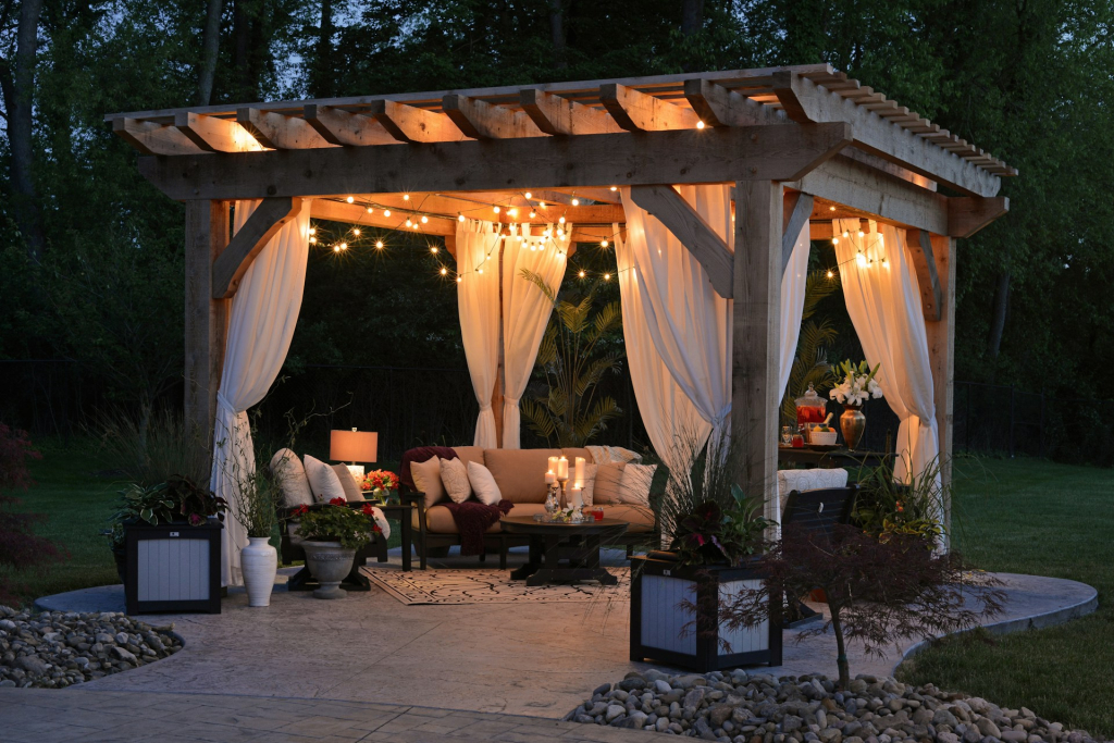 10 mesés pergola dekoráció, amely feldobja a kerted