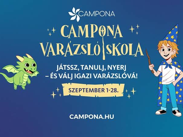 Campona Varázslóiskola: ahol a tanév varázslattal kezdődik
