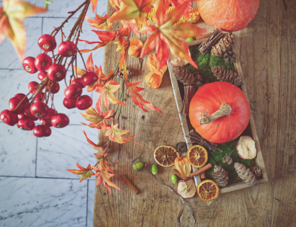 10 mesés vintage őszi és halloweeni dekorációs ötlet