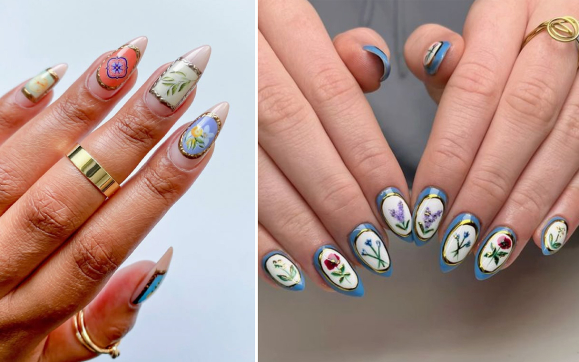 12 keretes manikűr, ami festményekkel vetekszik