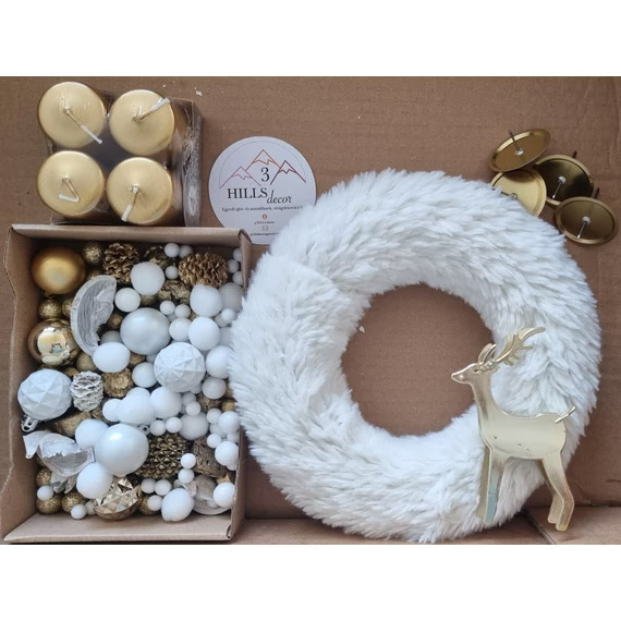 Csináld magad adventi koszorú