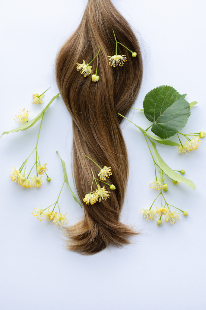 Hajtincs körülötte hársfavirágok