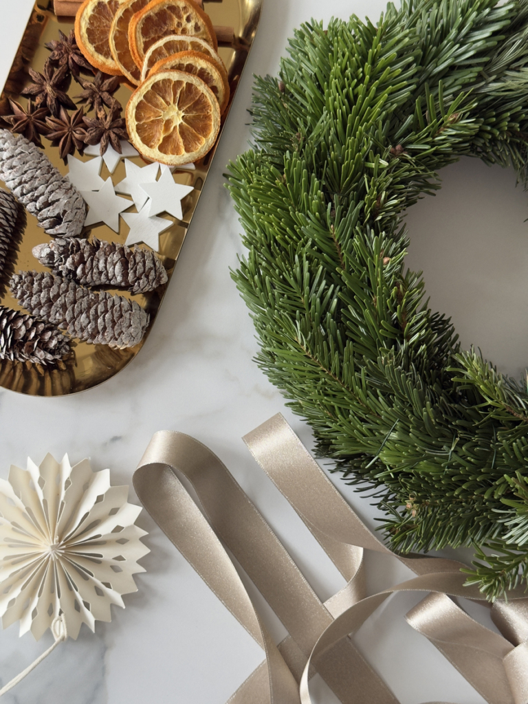 DIY karácsonyi koszorú készítés az ünnepekre