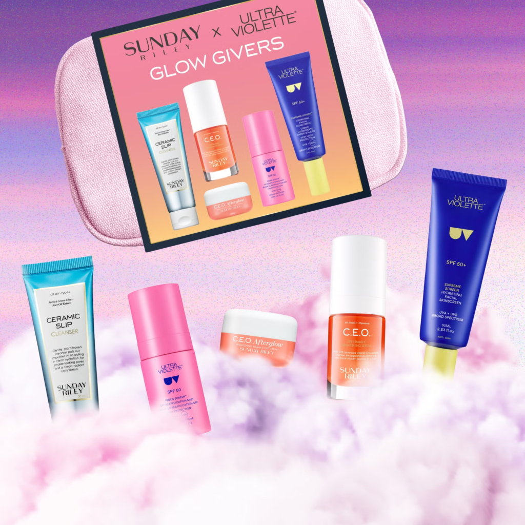 Sunday Riley x Ultra Violette: Glow Givers Kit 